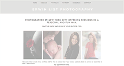 Desktop Screenshot of erwinlist.com